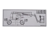 1001143110 Decal, Lift Diagram | JLG